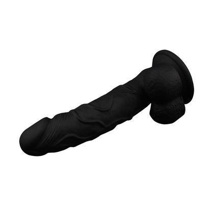 CHISA - DILDO LABOUR 8 SILICONA LÍQUIDA NEGRO
