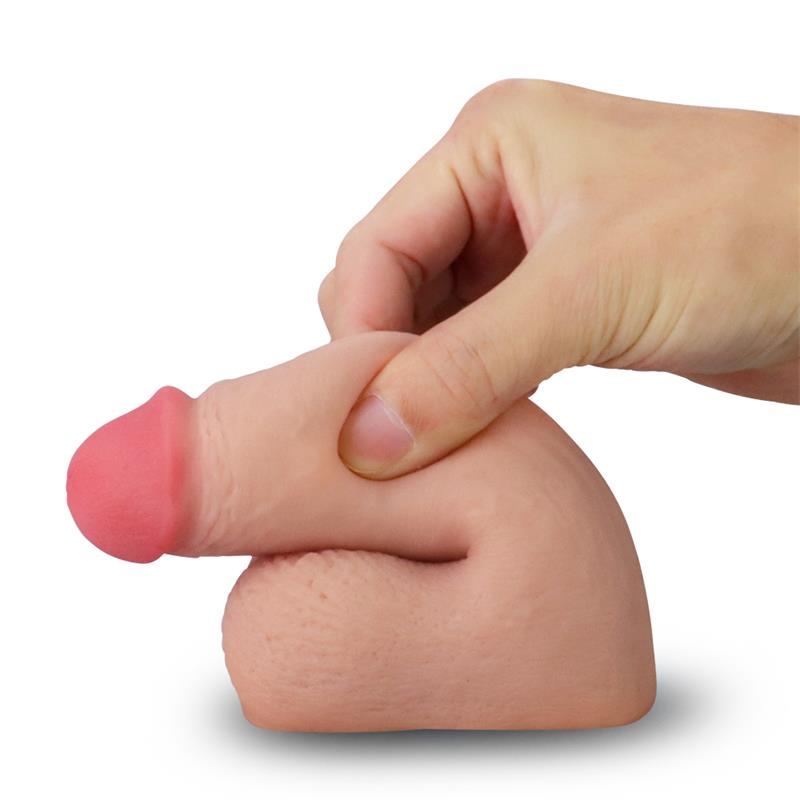 LOVETOY - DILDO LIMPY 100% FLEXIBLE 5 NATURAL