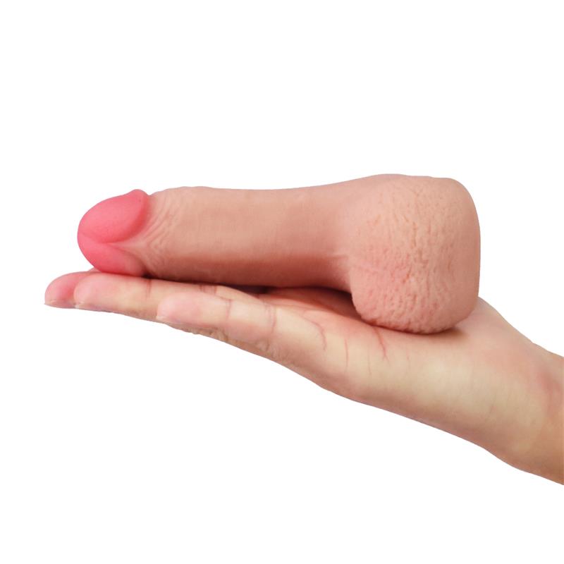 LOVETOY - DILDO LIMPY 100% FLEXIBLE 5 NATURAL