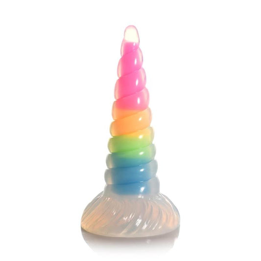 CREATURE COCKS - DILDO LUMINISCENTE RAINBOW BRILLA EN LA OSCURIDAD