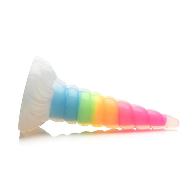 CREATURE COCKS - DILDO LUMINISCENTE RAINBOW BRILLA EN LA OSCURIDAD