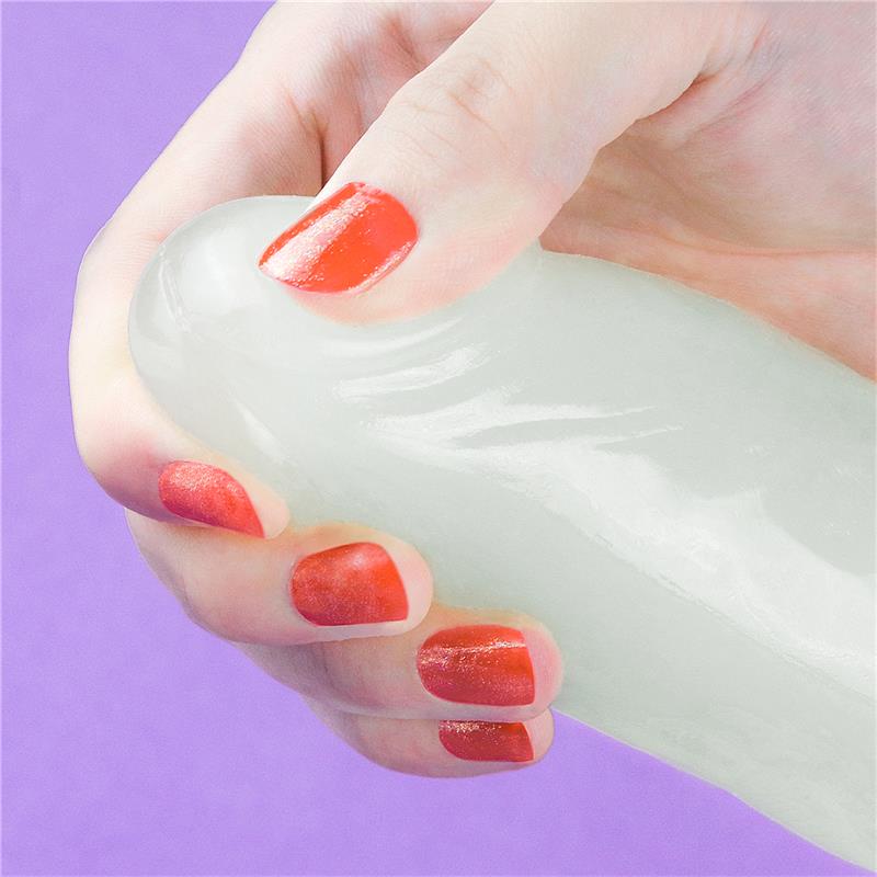 LOVETOY - DILDO LUMINO 10 LUZ AZUL