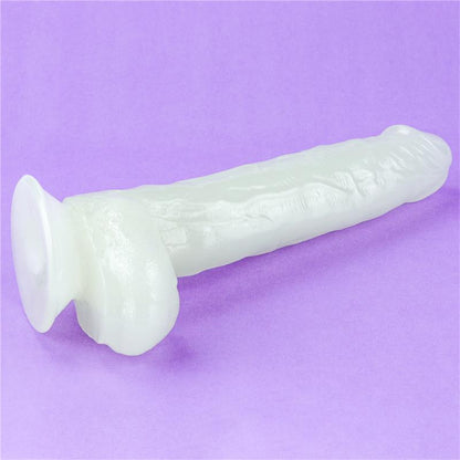 LOVETOY - DILDO LUMINO 10 LUZ AZUL
