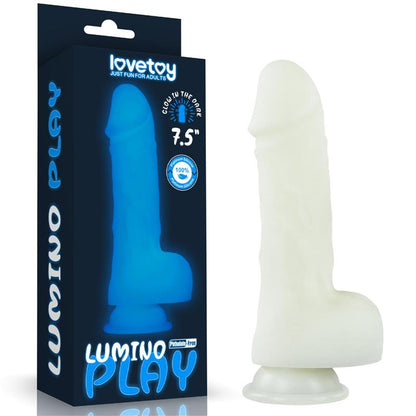 LOVETOY - DILDO LUMINO PLAY 7.5