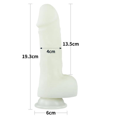 LOVETOY - DILDO LUMINO PLAY 7.5