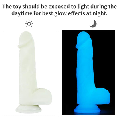 LOVETOY - DILDO LUMINO PLAY 8.0