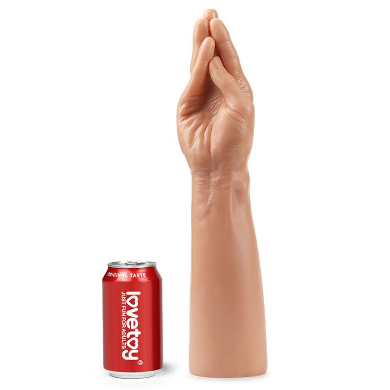 LOVETOY - DILDO MAGIC HAND 13.5 NATURAL