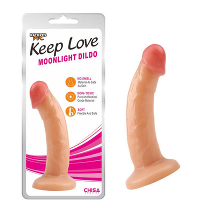 CHISA - DILDO MOONLIGHT 18.5 X 3.7 CM NATURAL