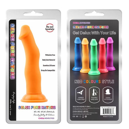 CHISA - DILDO NARANJA JOLLY D