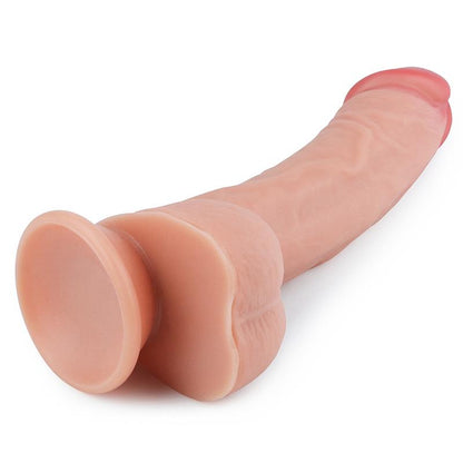 LOVETOY - DILDO NATURE 8 SILICONA LÍQUIDA NATURAL
