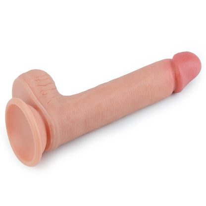 LOVETOY - DILDO NATURE 8 SILICONA LÍQUIDA NATURAL