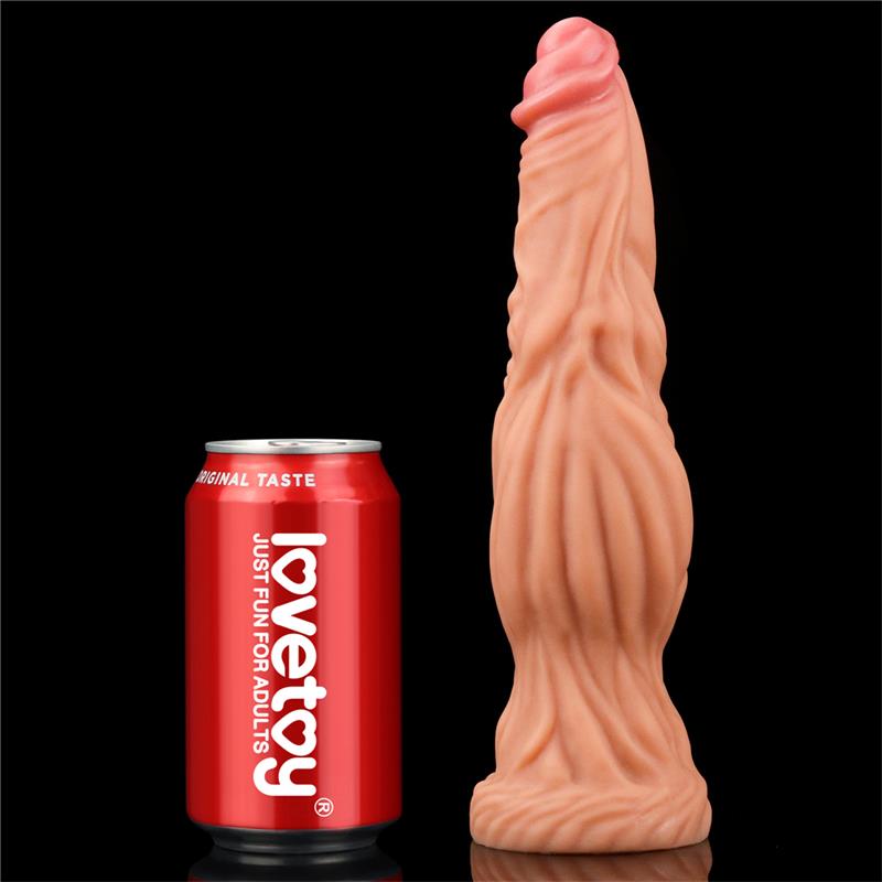 LOVETOY - DILDO NATURE 9.5 DUAL LAYER