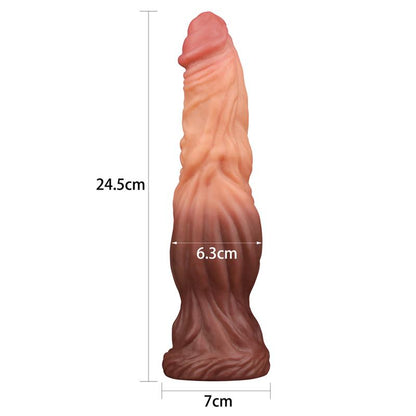 LOVETOY - DILDO NATURE 9.5 DUAL LAYER