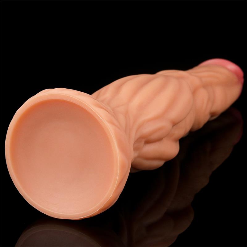 LOVETOY - DILDO NATURE 9.5 DUAL LAYER