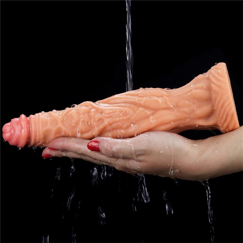 LOVETOY - DILDO NATURE 9.5 DUAL LAYER