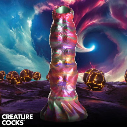 CREATURE COCKS - DILDO OVIPOSITOR CON 4 HUEVOS DE SILICONA 9
