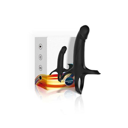 URBAN SKY - DILDO PARA PENETRACIÓN DOBLE CON VIBRACIÓN