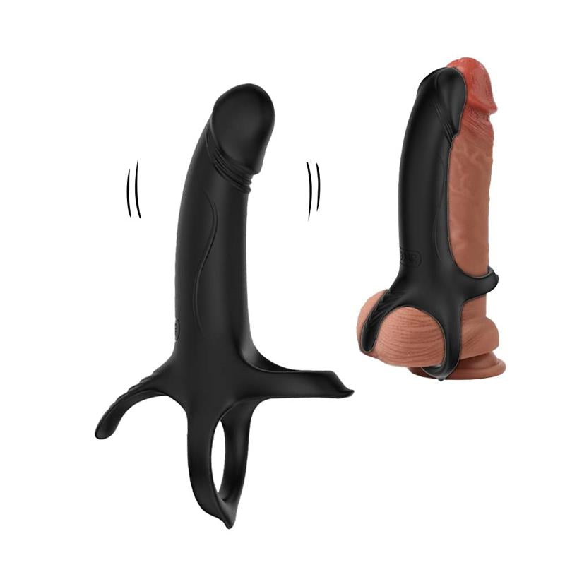 URBAN SKY - DILDO PARA PENETRACIÓN DOBLE CON VIBRACIÓN