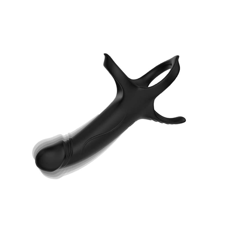 URBAN SKY - DILDO PARA PENETRACIÓN DOBLE CON VIBRACIÓN
