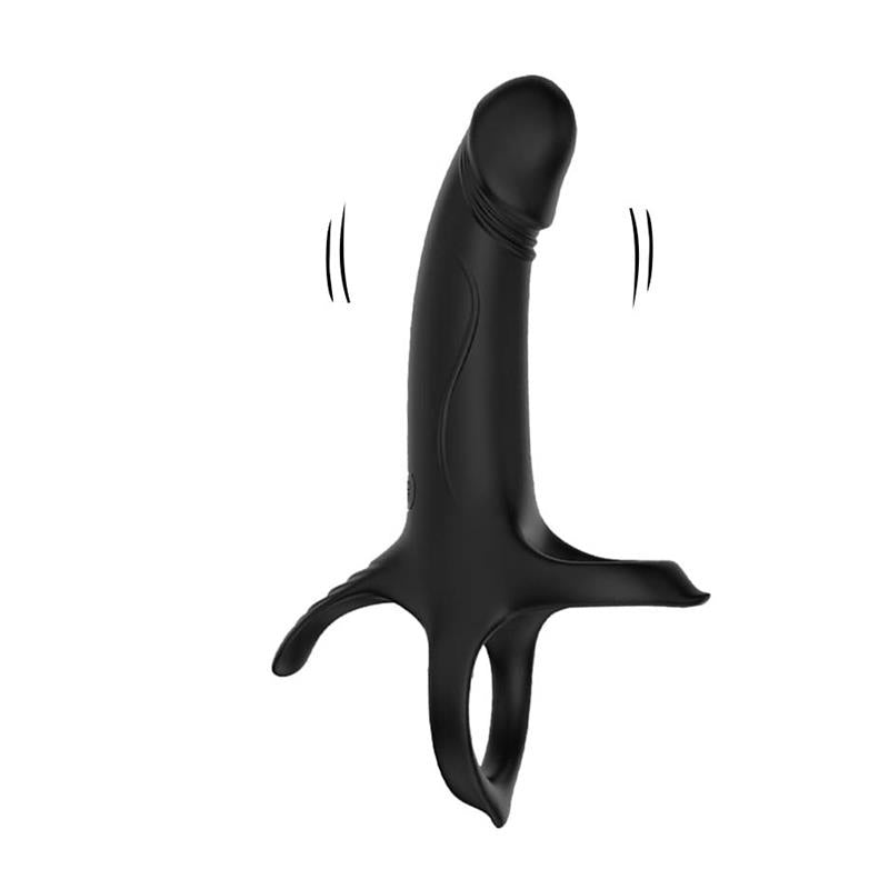 URBAN SKY - DILDO PARA PENETRACIÓN DOBLE CON VIBRACIÓN