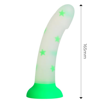 DILDOX BY ENGILY ROSS - DILDO QUE BRILLA EN LA OSCURIDAD CONFETTI STAR 17 CM
