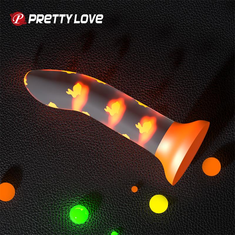 PRETTYLOVE - DILDO QUE BRILLA EN LA OSCURIDAD MAGICAL NIGHTFALL