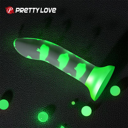 PRETTYLOVE - DILDO QUE BRILLA EN LA OSCURIDAD ROMANTIC RENDEZVOUS