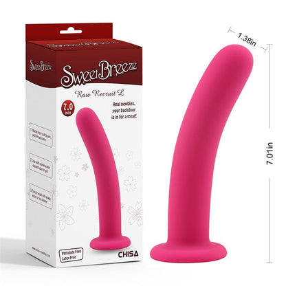 CHISA - DILDO RAW RECRUIT TALLA L ROSA