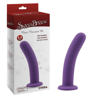 CHISA - DILDO RAW RECRUIT TALLA M PÚRPURA