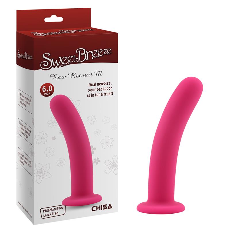 CHISA - DILDO RAW RECRUIT TALLA M ROSA