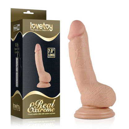 LOVETOY - DILDO REAL EXTREME 7 NATURAL
