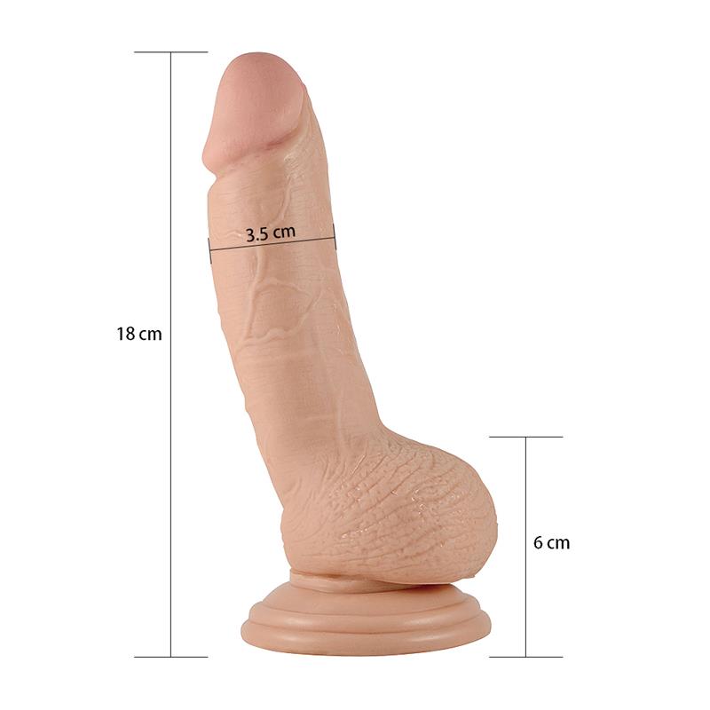 LOVETOY - DILDO REAL EXTREME 7 NATURAL