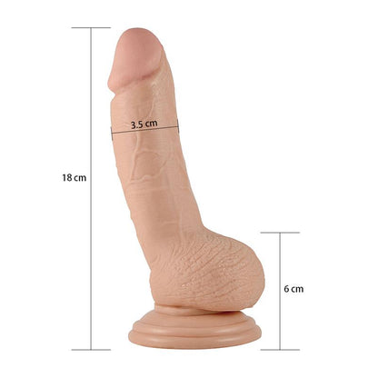 LOVETOY - DILDO REAL EXTREME 7 NATURAL
