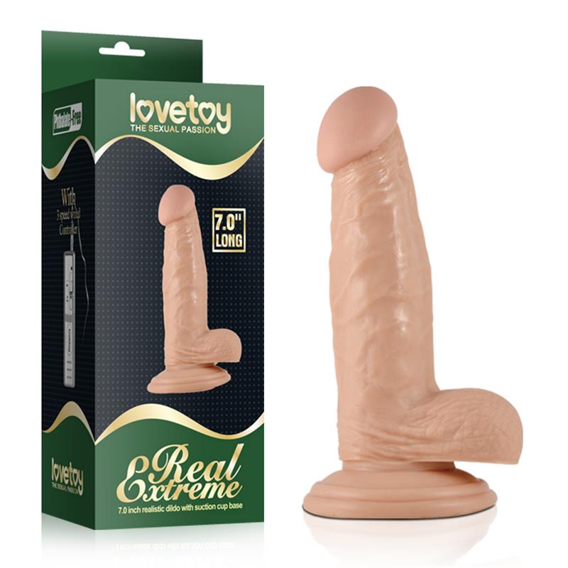 LOVETOY - DILDO REAL EXTREME 7 NATURAL