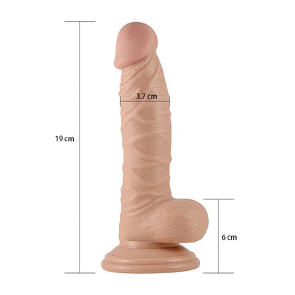 LOVETOY - DILDO REAL EXTREME 7.5 NATURAL