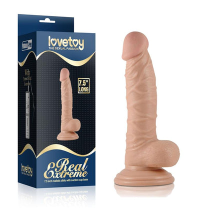 LOVETOY - DILDO REAL EXTREME 7.5 NATURAL