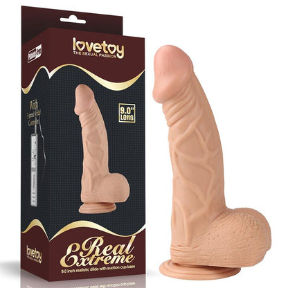 LOVETOY - DILDO REAL EXTREME 9 NATURAL