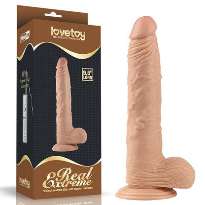 LOVETOY - DILDO REAL EXTREME 9.5 NATURAL
