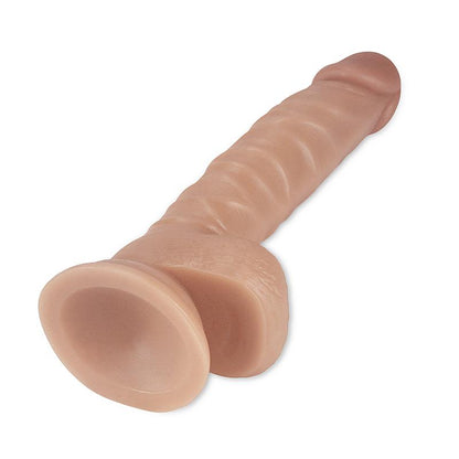 LOVETOY - DILDO REAL EXTREME CON VIBRACIÓN 8.5 NATURAL