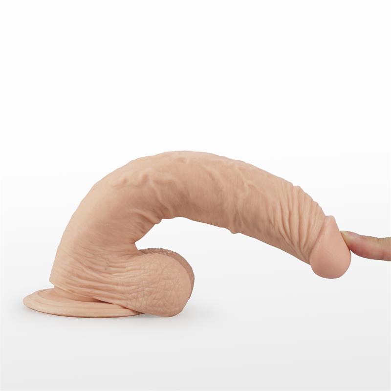 LOVETOY - DILDO REAL EXTREME CON VIBRACIÓN 9.5 NATURAL