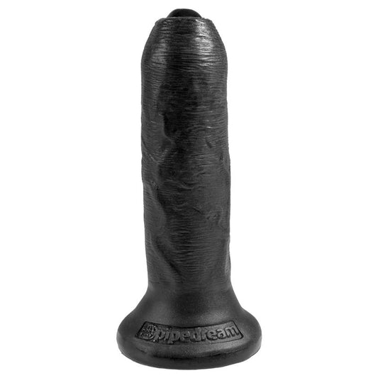 KING COCK - DILDO REALISTA CON GLANDE RETRÁCTIL COLOR NEGRO 6