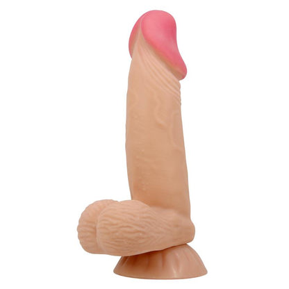 BAILE - DILDO REALISTA CON PIEL DESLIZANTE RETRACTIL 19.4 CM