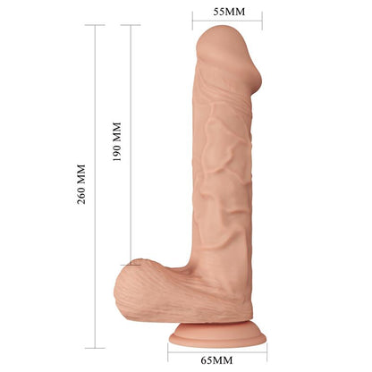 BAILE - DILDO REALISTA CON VENTOSA BERGRISI 10.2