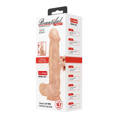 BAILE - DILDO REALISTA CON VENTOSA BERGRISI 10.2