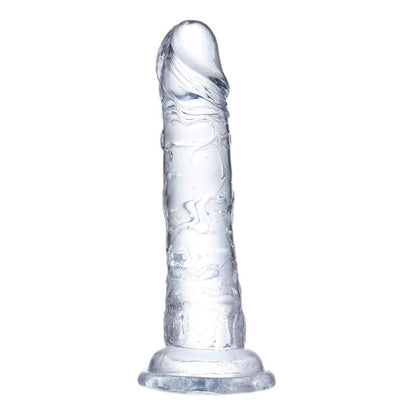 GLAZED - DILDO REALISTA MATERIAL CRISTALINO 19 CM