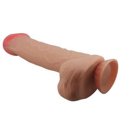 BAILE - DILDO REALISTA PIEL DESLIZANTE RETRACTIL 26 CM