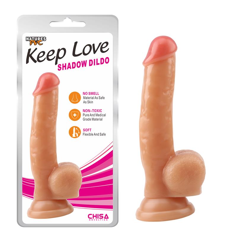 CHISA - DILDO SHADOW 22 X 4.5 CM NATURAL