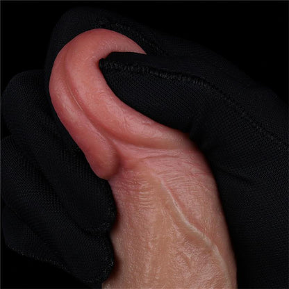 LOVETOY - DILDO SILICONA DUAL LAYER 7