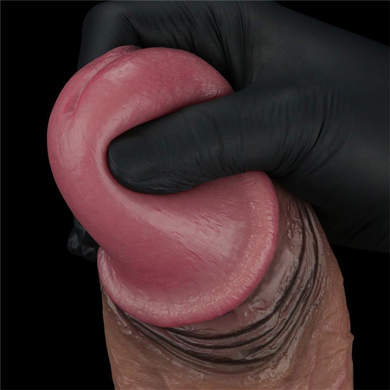 LOVETOY - DILDO SILICONA DUAL LAYERED XXL 11