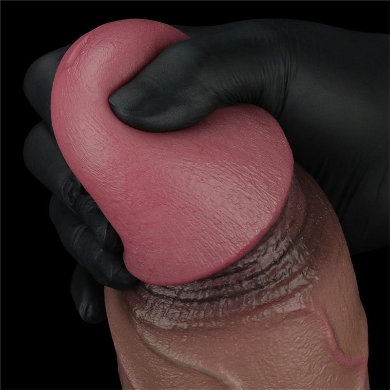 LOVETOY - DILDO SILICONA DUAL LAYERED XXL 12